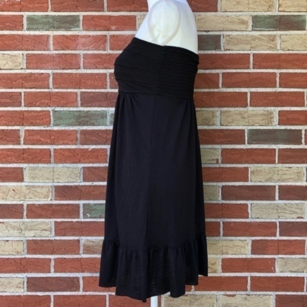 Nicole Miller Strapless NWT Black Mini Dress ๐ - Picture 4 of 9